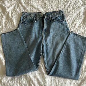 Madewell the Mom Jean (new)